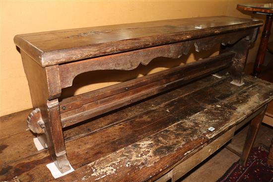 Oak bench